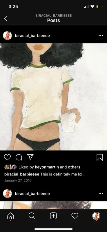 biracial barbie profile photo